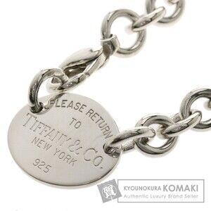 Tiffany Return to Tiffany Oval Choker Necklace Silver